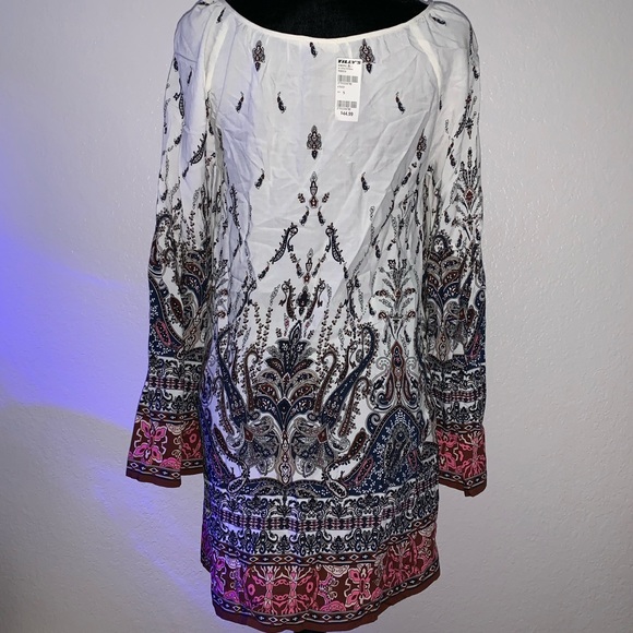 NEW Blu Pepper Paisley Dress - Picture 5 of 5